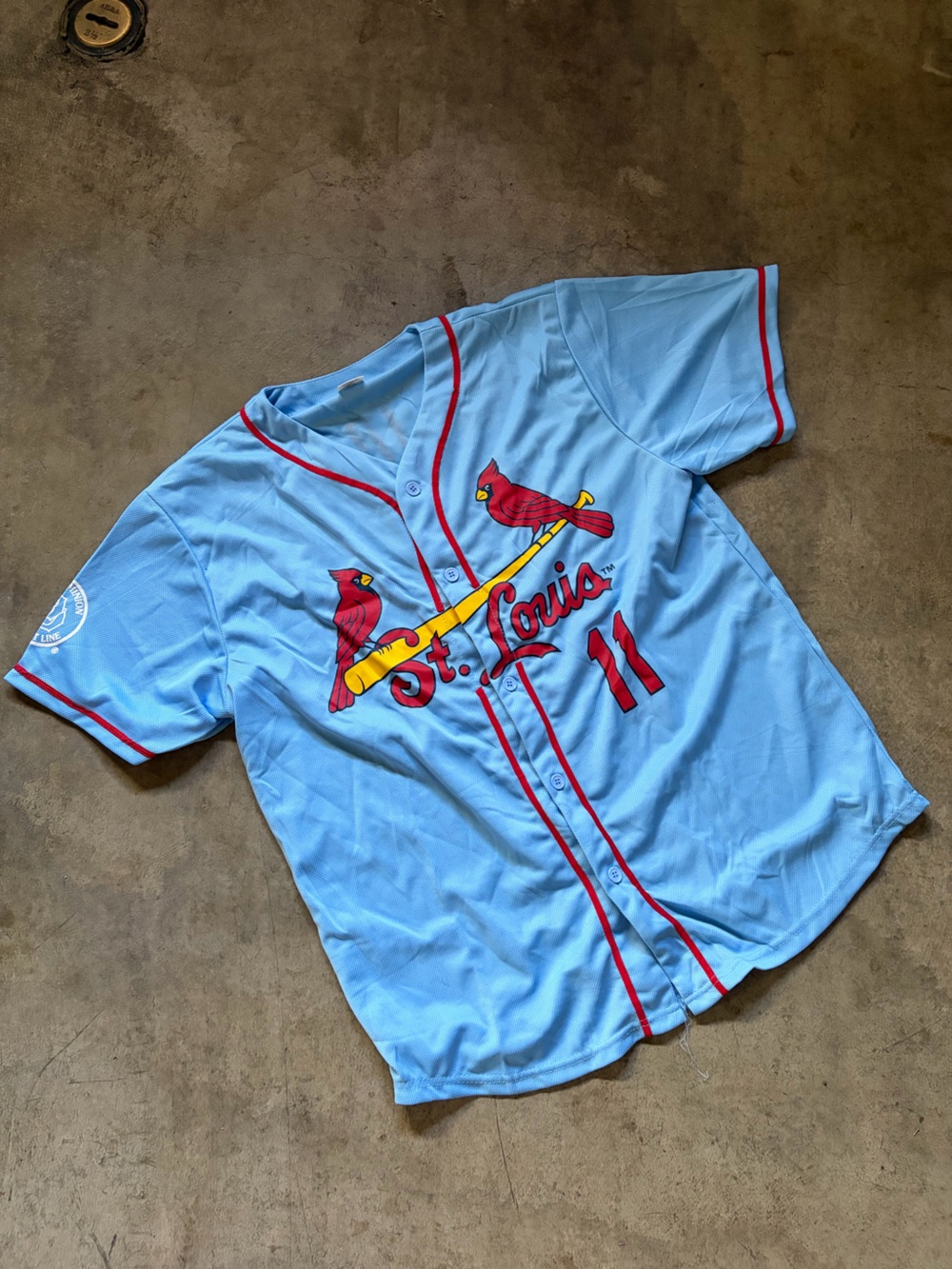 St. Louis Cardinals Baby Blue Jersey